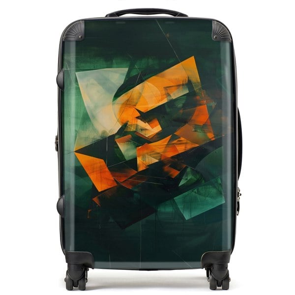 Warren Reed Sharp Triangles Suitcase