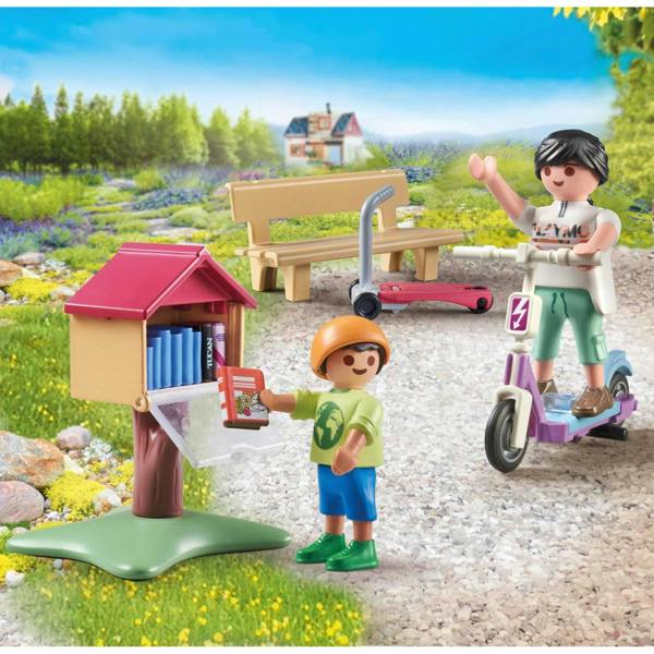Playmobil Book Exchange - 71511 Playset