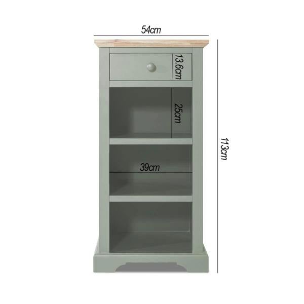 Statement Furniture Florence Tallboy with Drawer and 3 Storage Baskets
