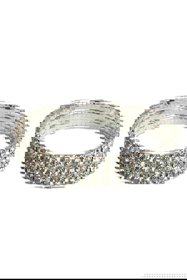 Paulo Due 3 Row Diamante Bracelet