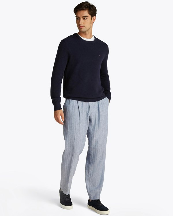Tommy Hilfiger Essential Structure Crew Neck Mens Sweatshirt