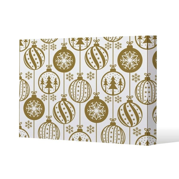 Benjamin Tate Design Christmas baubles (canvas)