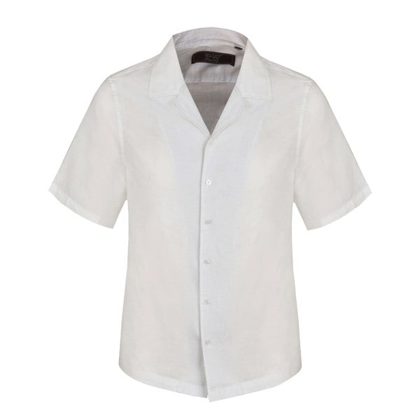 Hugo Linen Cuban Collar Shirt