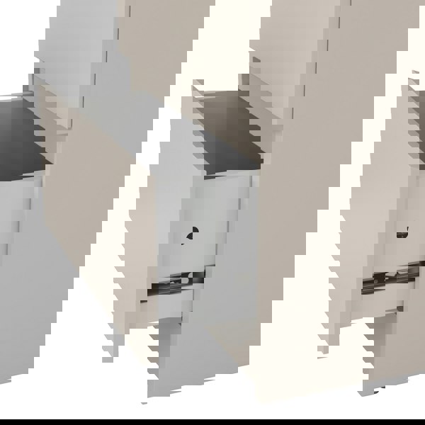 Furniture To Go Naia Bedside 2 Drawers in Cashmere Jackson Hickory