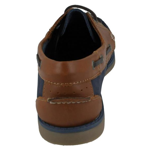 Hush Puppies Mens Hush Puppies Casual Lace Up Deck Shoes Wilson Boat Shoe