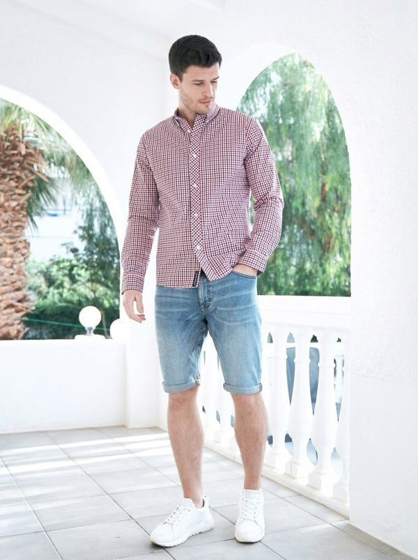 Bewley & Ritch Macrae Shirt Red Check