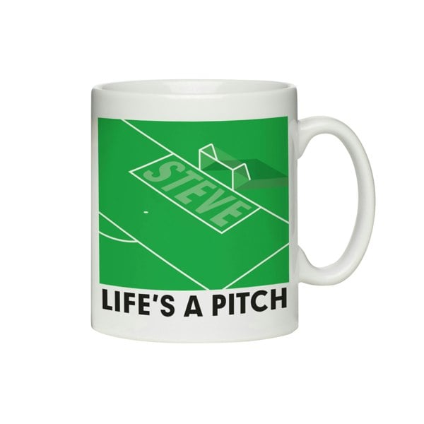 Personalised Memento Company Personalised Life's A Pitch Mug