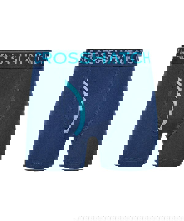 Crosshatch Trioglow Boxers 3pk Navy