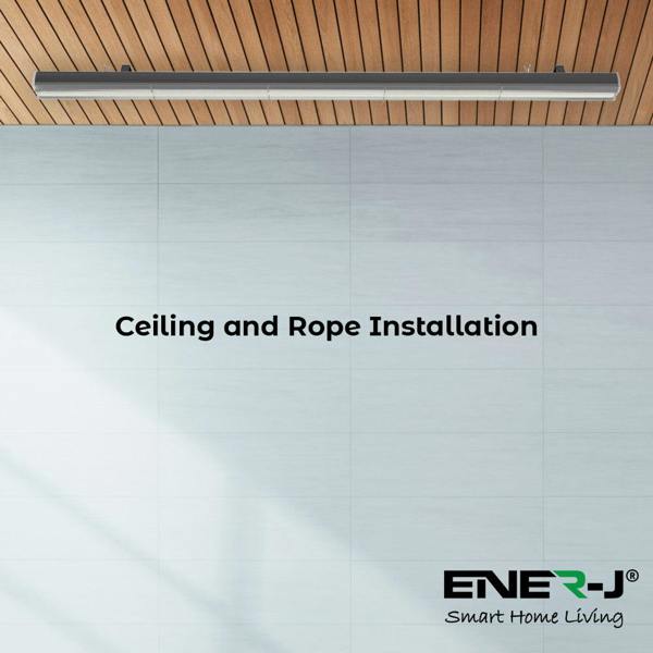 ENER-J LED Linkable Trunking Linear Lights (Supermarket lights), 40W 1.2M, 160LM/WCCT selectable
