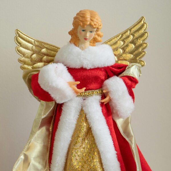 Samuel Alexander 30cm Traditional Christmas Angel Tree Topper Decoration