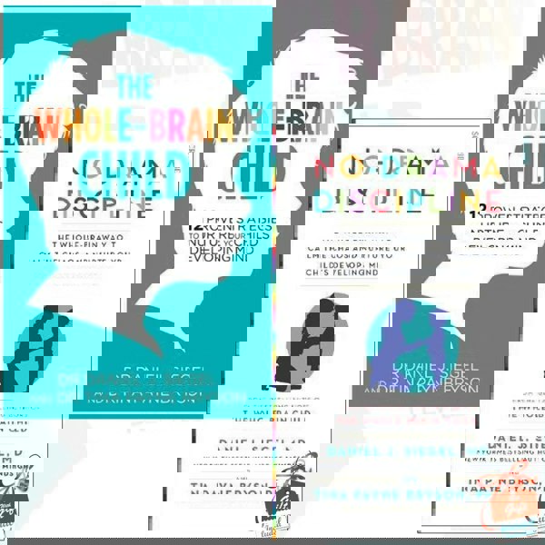 Whole-Brain Child, No-Drama Discipline 2 Books Collection Set Mindful Parenting