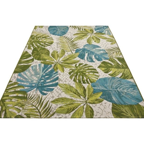 Flair Indoor & Outdoor Rug Tropical Leaves