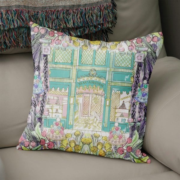 Claire Louise Laduree In Full Bloom 45cm x 45cm Double Sided Cushion