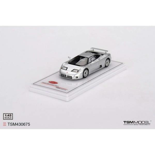 MCSlots Bugatti EB110 GT Grigio Chiaro 1:43 Scale TSM430675