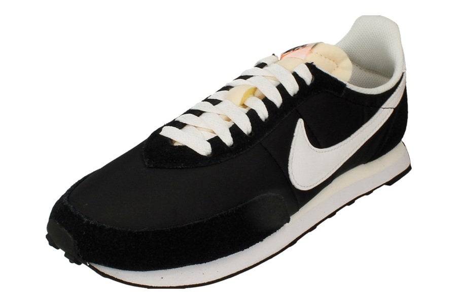 Nike Waffle Trainer 2 Mens Dh1349  001 - Black White Sail Total Orange 001 - Photo 0