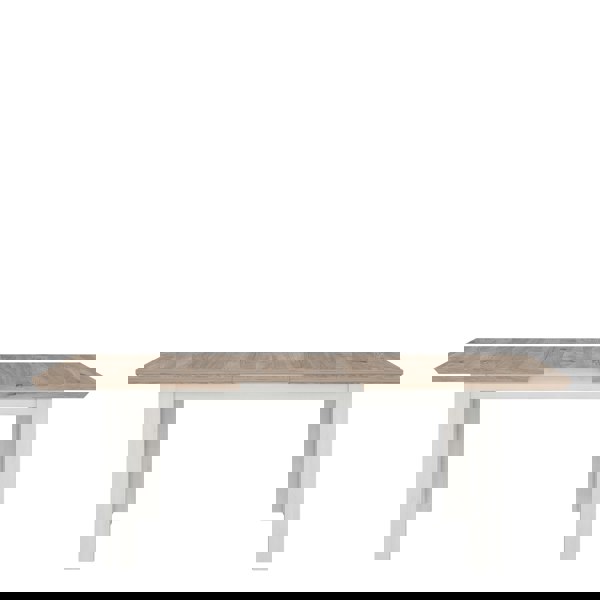 Furniture To Go Illoppa Dining Table Extended in Oak Nelson/Snowy Oak