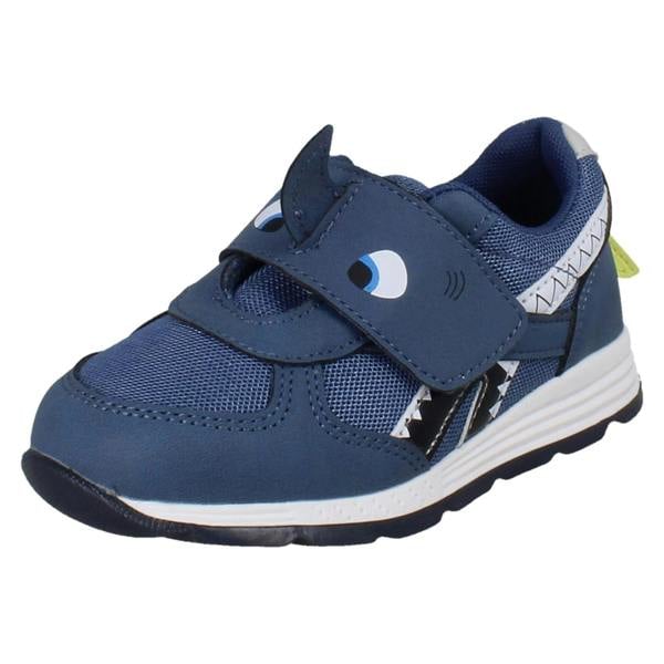 Spot On Boys Spot On Hook And Loop Trainers N1163