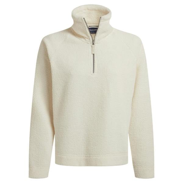 Craghoppers Womens/Ladies Raya Half Zip Fleece Top - Sea Salt - 