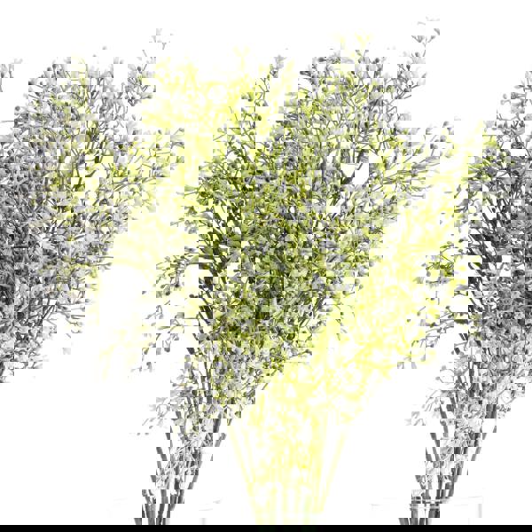 Hill Interiors Wildflower Spray Artificial Flower - White/Green - 