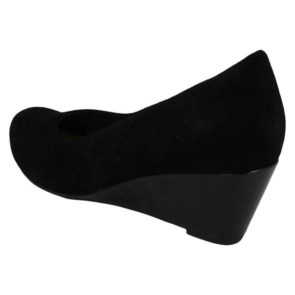 Clarks Ladies Clarks Wedge Heeled Court Shoes Flores Tulip