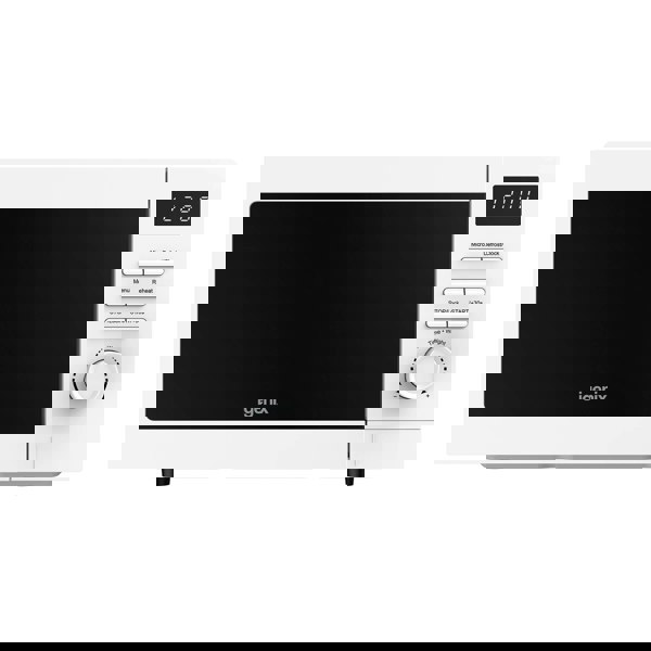 igenix Digital Microwave, 20 Litre, 5 Power Settings, 800W, White IGMS02080W