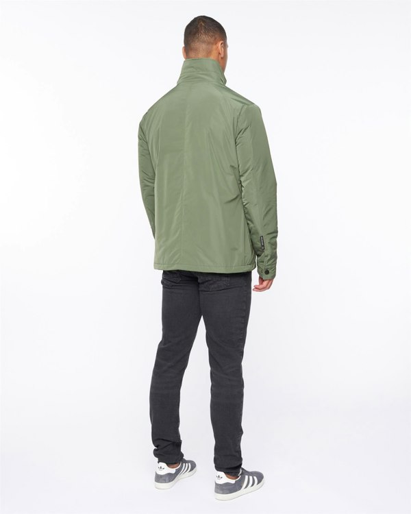 Duck and Cover Blensons Padded Jacket Dark Olive