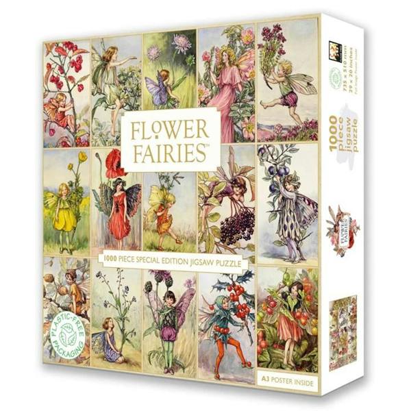 Flower Fairies Special Edition Jigsaw, Jigsaws & Puzzles, Art, Gift