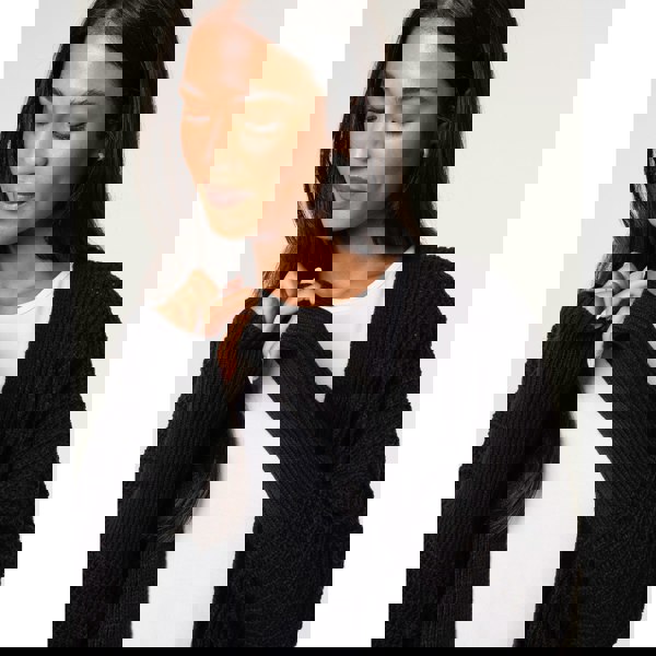 Blue Vanilla Textured Cardigan