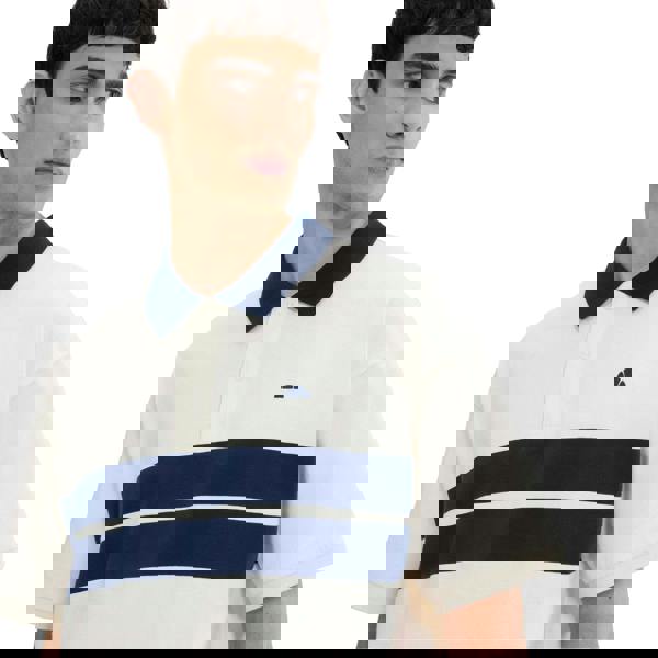 Ellesse Mens Sbarri Polo Shirt - Off White - 