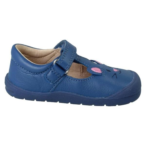 Start-rite Girls Startrite Cat Design Casual T-Bar Shoes Fellow