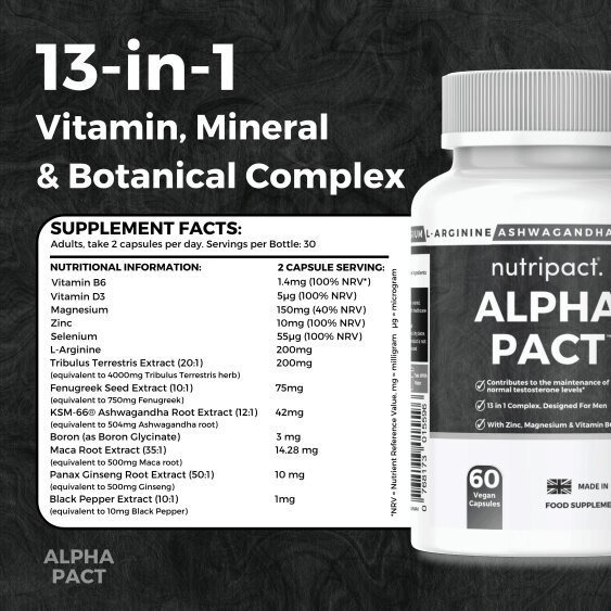 nutripact Male Vitality Capsules
