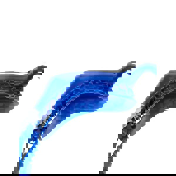 Aquafeel ergonomic junior swim goggles with blue textured hand grip strap