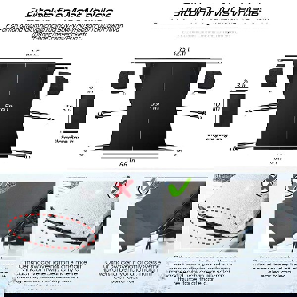 anycoplus Anypack Car Front Windshield Cover Sun Shade Snow Car Cover Sunshield Dust Waterproof Protection Outdoor Exterior Protector