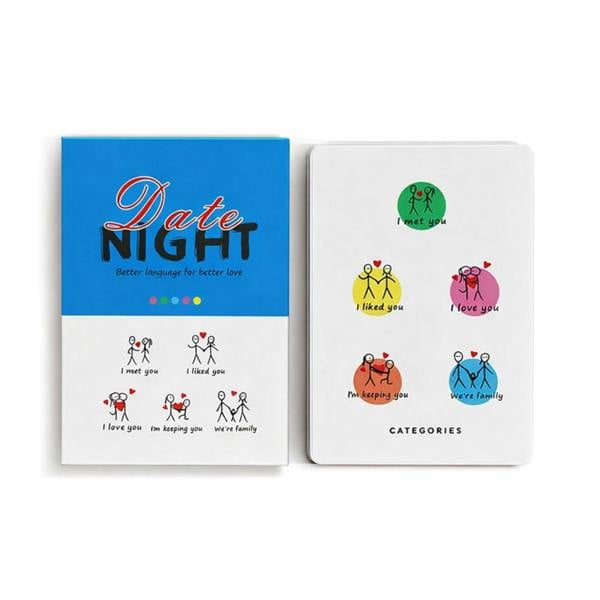 smartbies Date Night Card Game – Better Language for Better Love | Couples Conversation & Connection Game