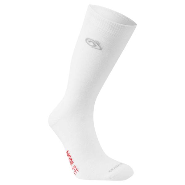 Craghoppers Unisex Adult Wool Blend Insect Repellent Boot Socks - White - 