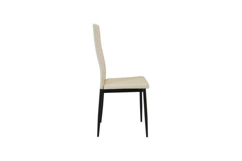 Outdoor Living New York Dining Table with 4 Emily Leather Chairs