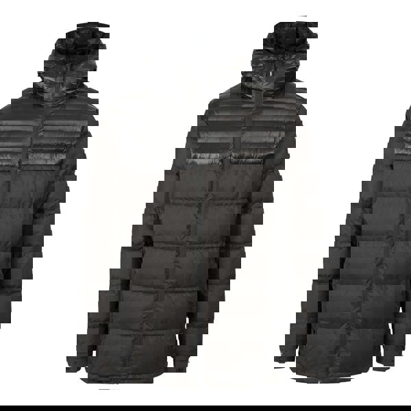 Trespass Mens Tacker Packaway Down Jacket - Black - 