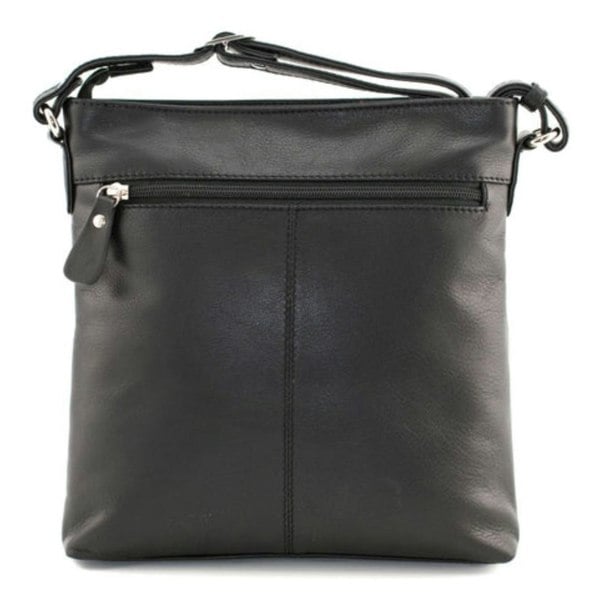 Mala Leather Poppy Floral Large Leather Crossbody Bag