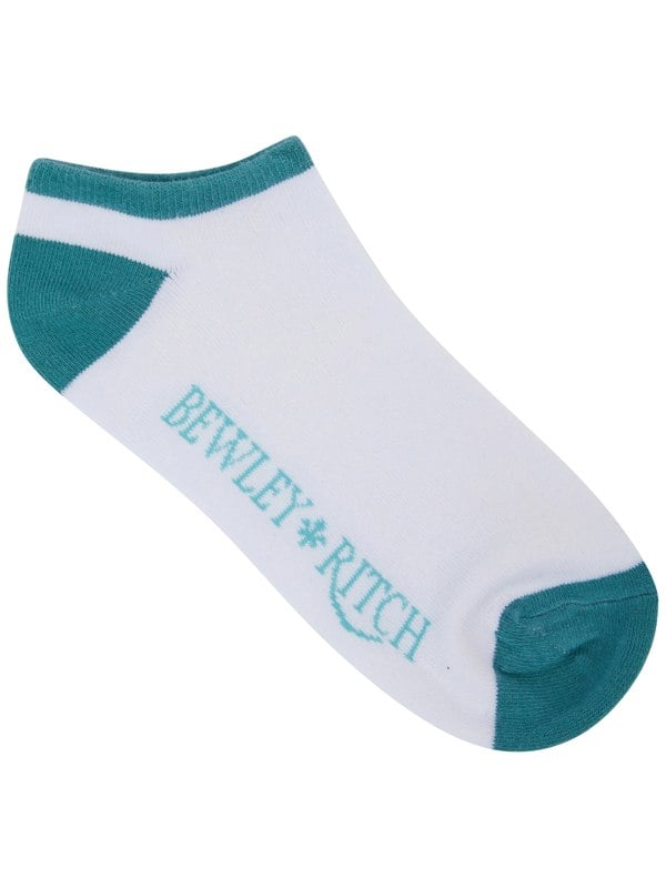 Bewley & Ritch Probus Trainer Socks 5pk White Multi
