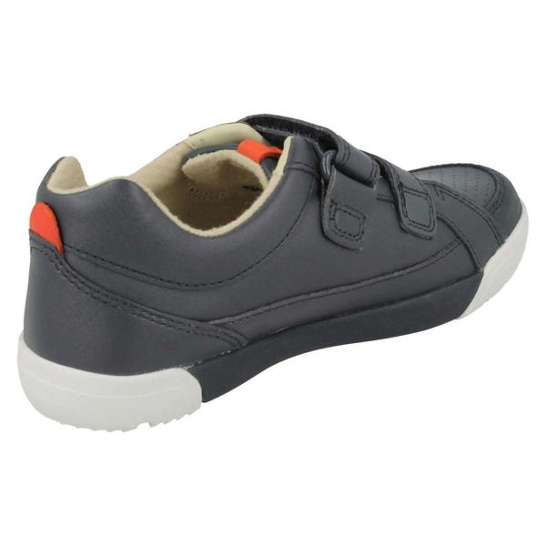 Clarks Boys Clarks Casual Hook And Loop Fastening Shoes Emery Walk K