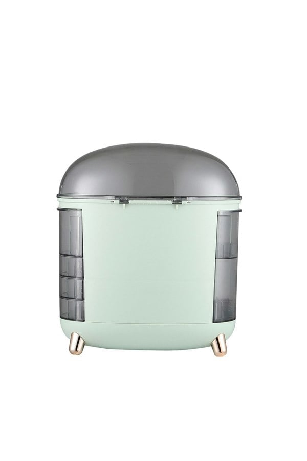 Living and Home Transparent Cosmetic Storage Box Desktop Makeup Skincare Drawer