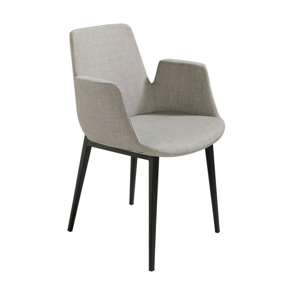 Angel Cerdá Grey Fabric Chair 4002