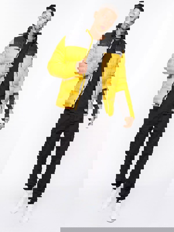 Crosshatch Demerley Jacket Yellow