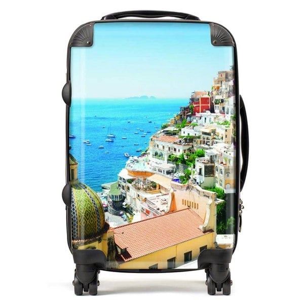 Warren Reed Positano With Flowers, Italy Suitcase