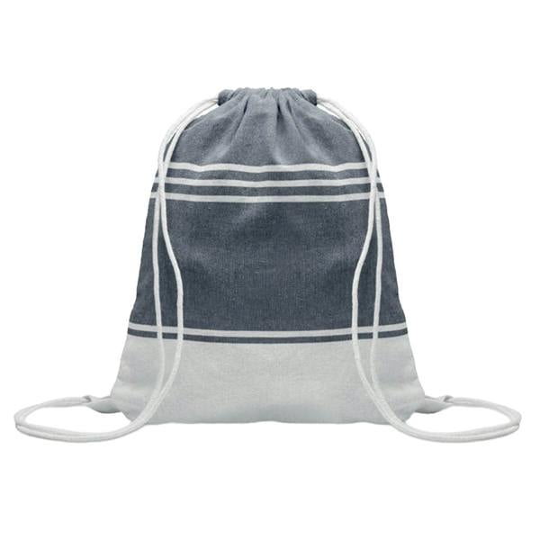 MidOcean Hammam Towel Drawstring Bag Set - Blue - 