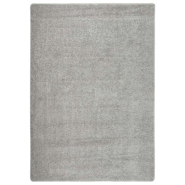 Berkfield Shaggy Rug Light Grey 160x230 cm Anti Slip