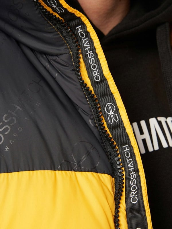 Crosshatch Demerley Gilet Yellow