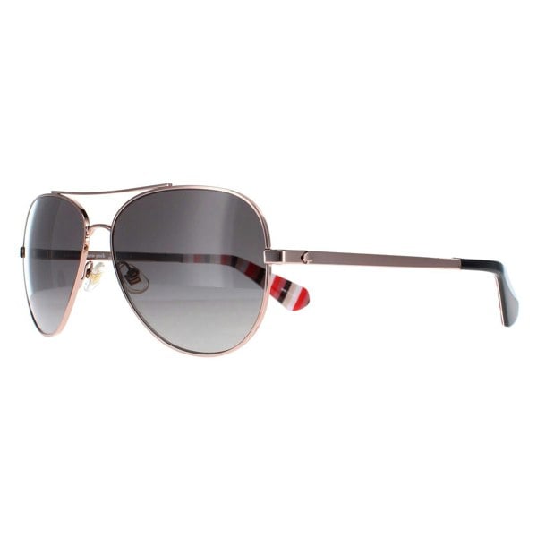 Kate Spade Sunglasses Avaline 2/S AU2 WJ Red Gold Grey Gradient Polarised