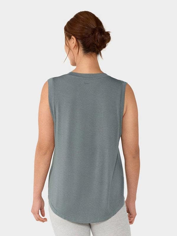 Tavi Luxe High Neck Muscle Women's Tank Top