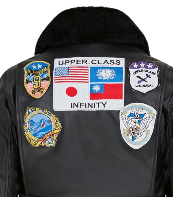 Infinity Leather Women's A2 Top Gun Leather Bomber Jacket-Sunbury